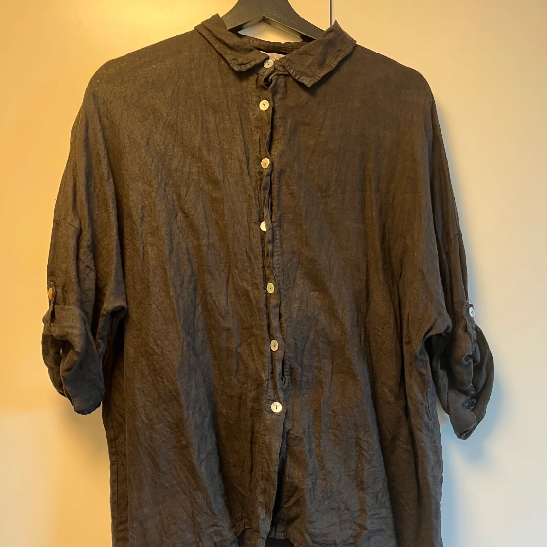 Linne skjorta, stl S