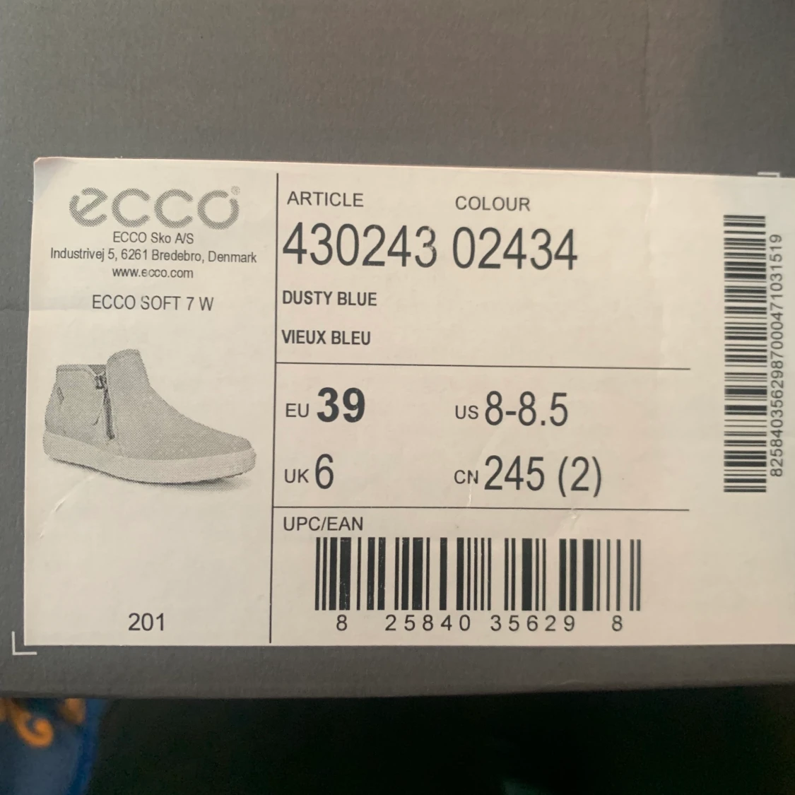 Mockaskor Ecco soft 7 W  - 91