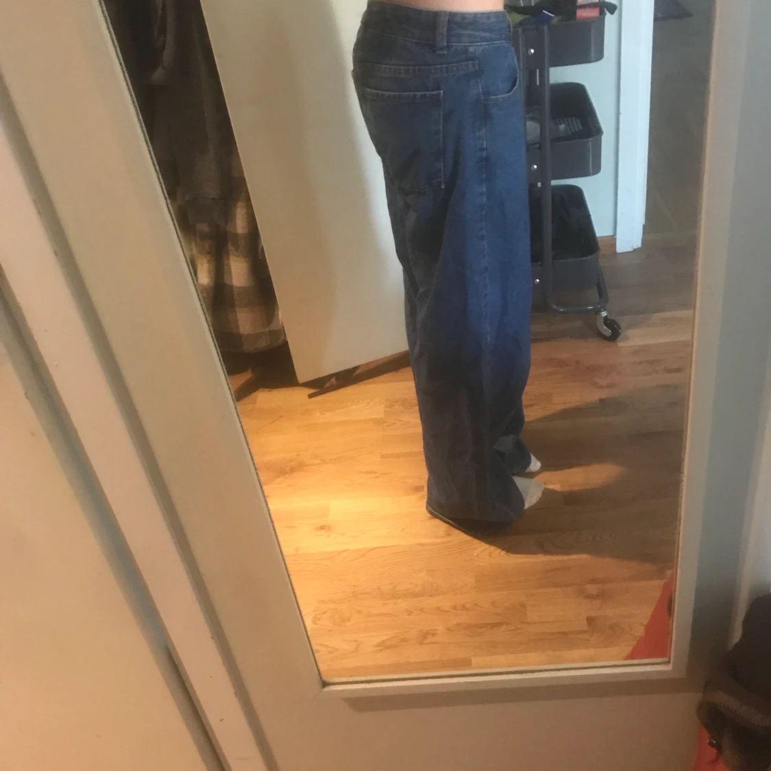 Low waisted baggy jeans - 90