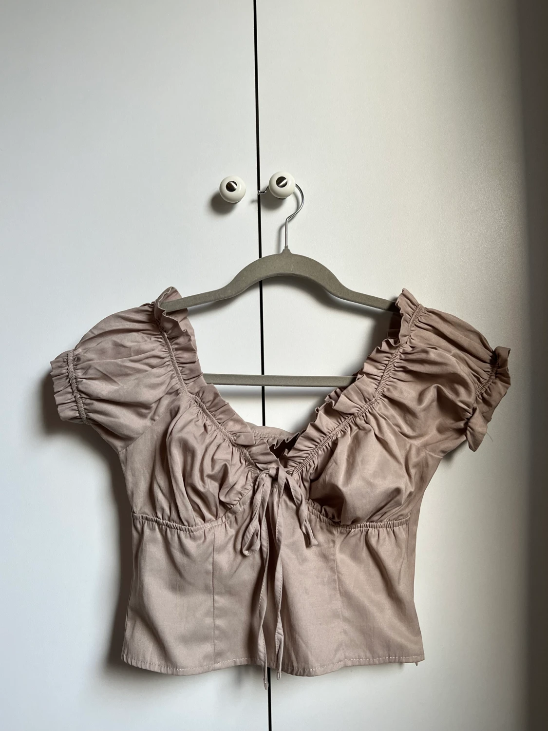 NA-KD Beige Blus/Topp