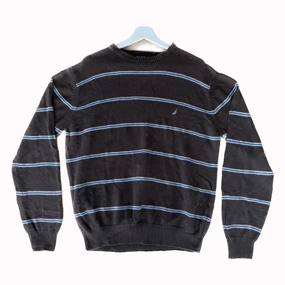 Nautica Sweater - S (passar som M) - 249kr ink. frakt 🤩. Stickat.