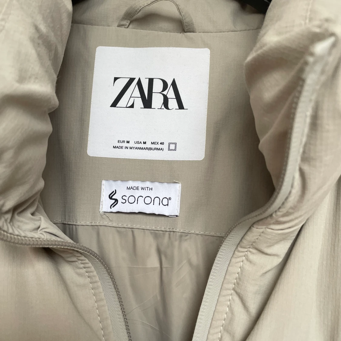 Zara pufferjacka