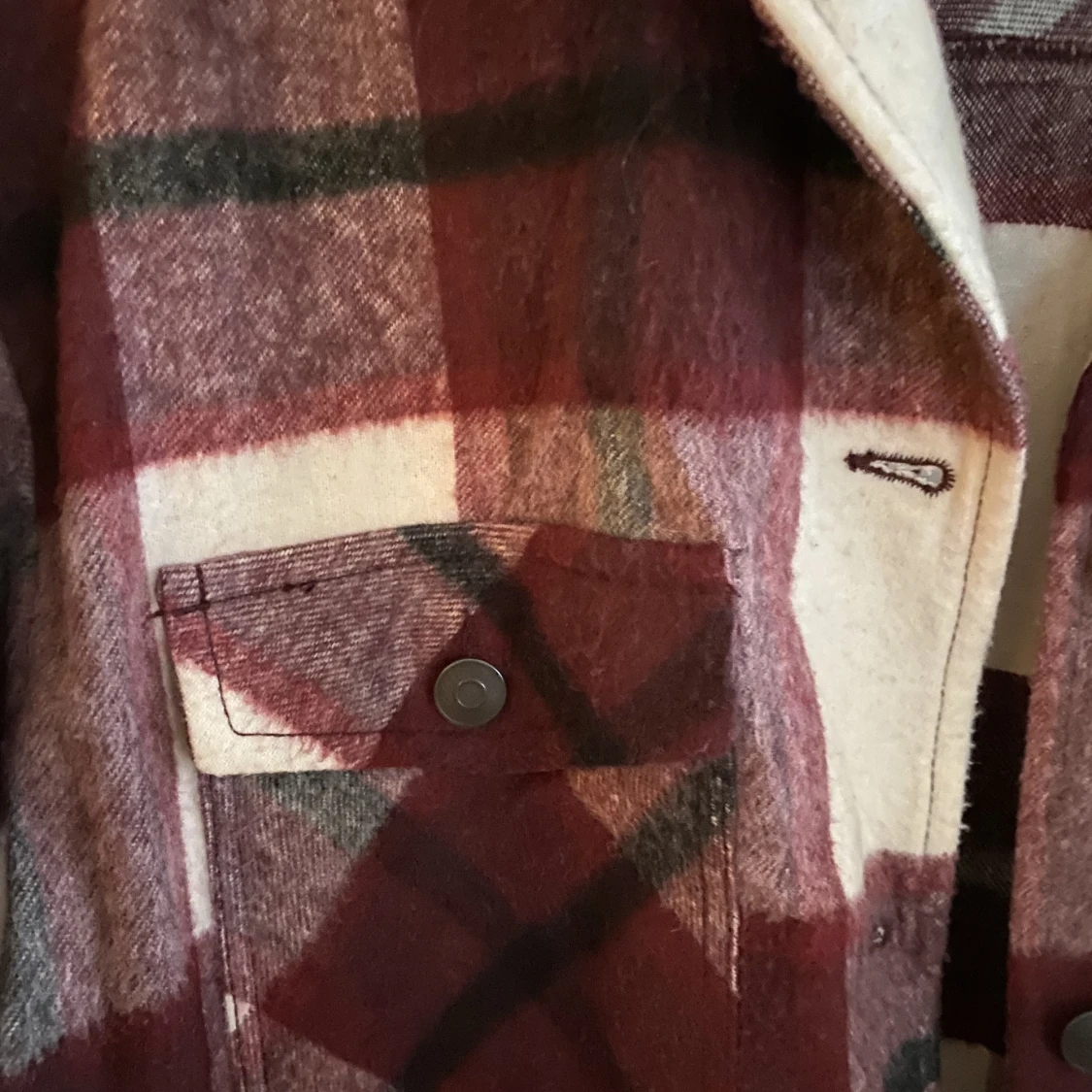 Rutig skjortjacka  - 91