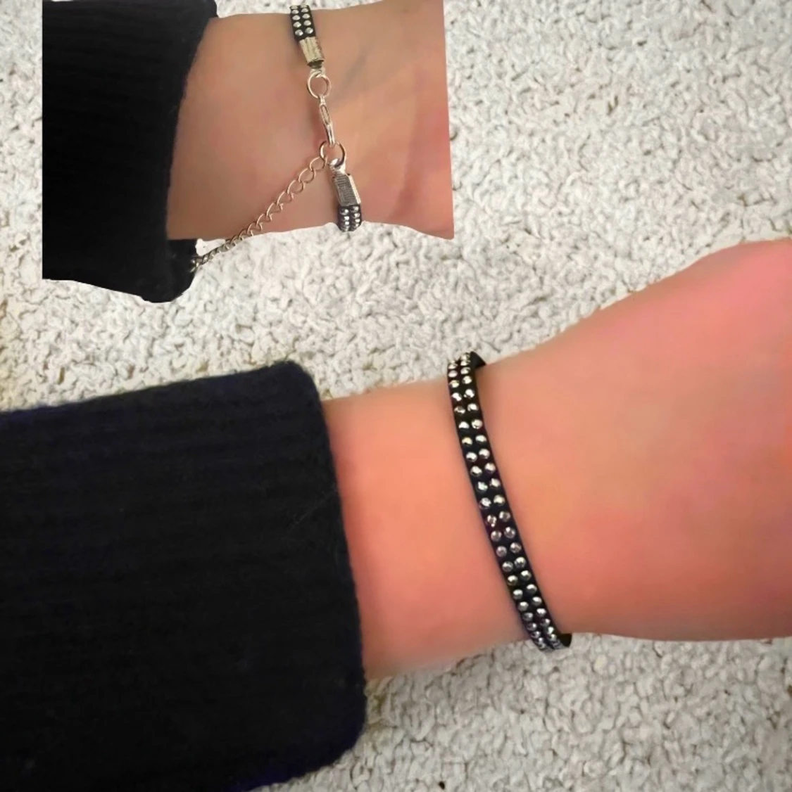 Nitarmband i mockaimitation - 91