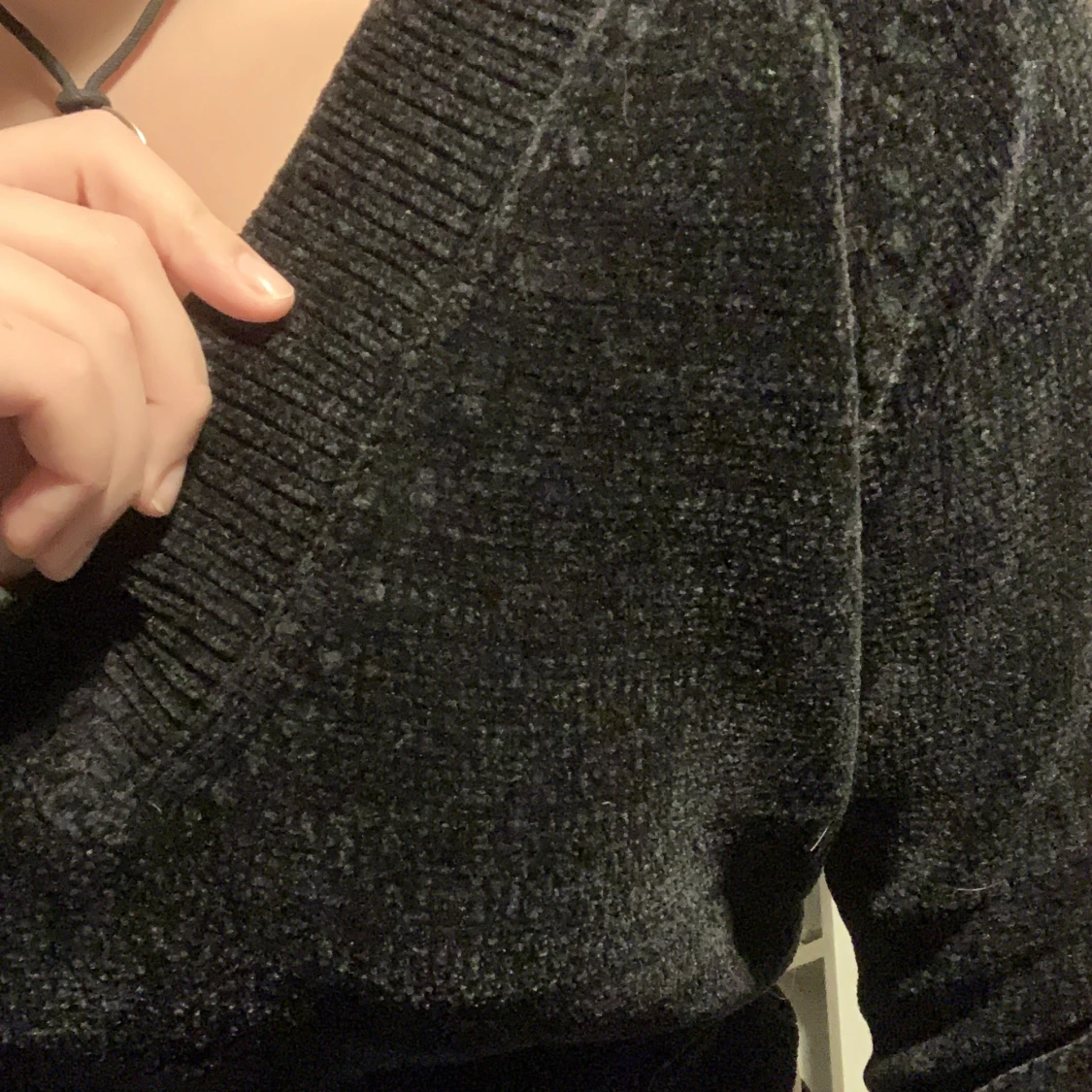 Svart långärmad  - 90