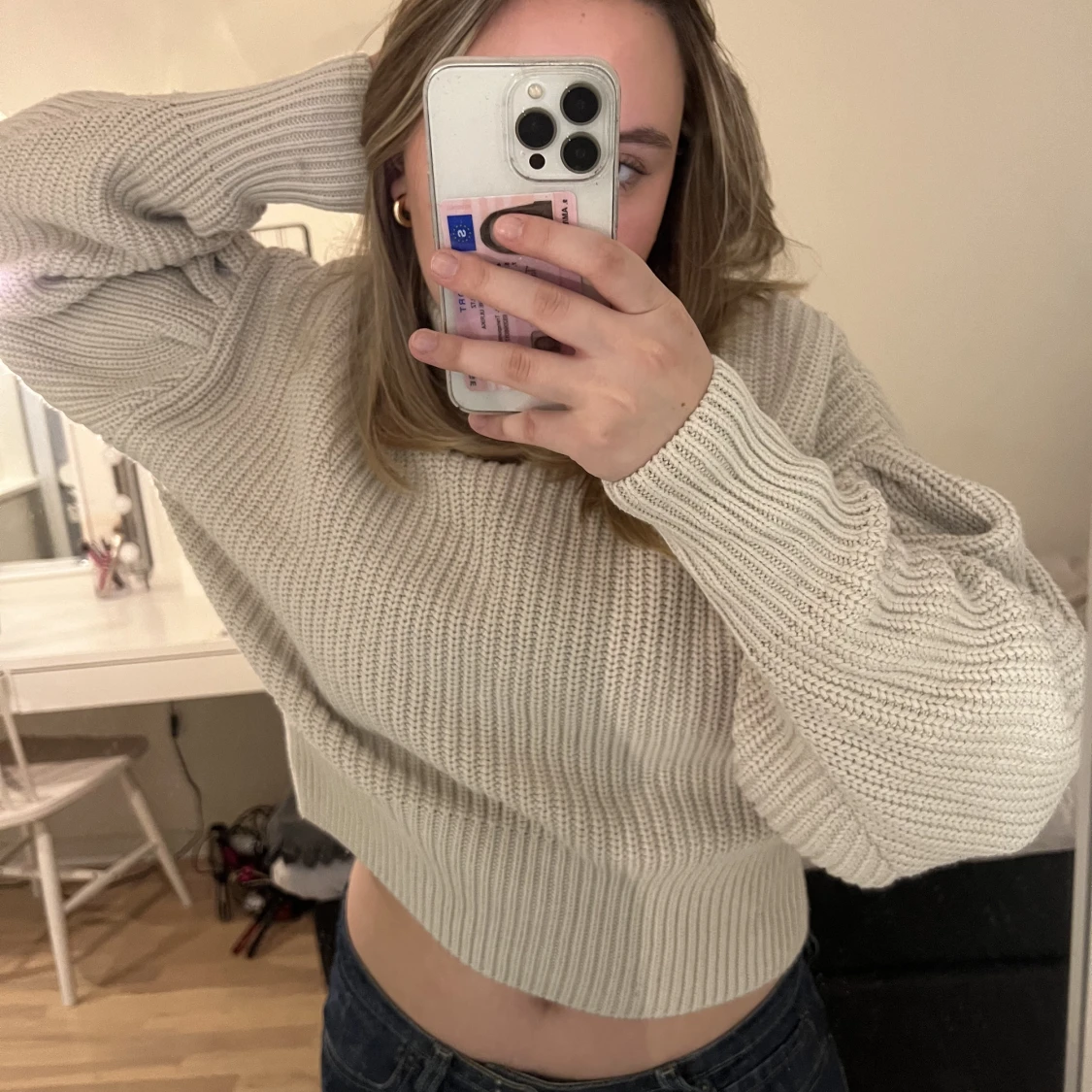 Stickad tröja ☃️☃️