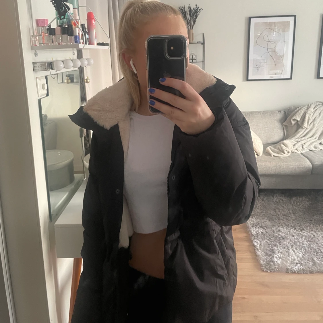 Svart vinterjacka!