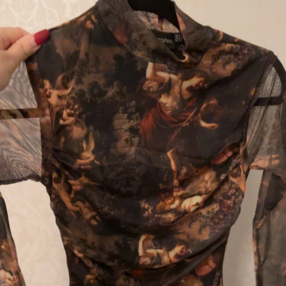 Långärmad klänning 