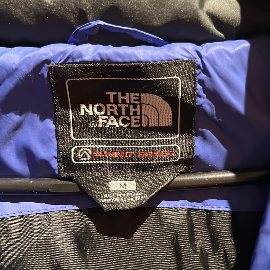 Blå northface jacka - 91
