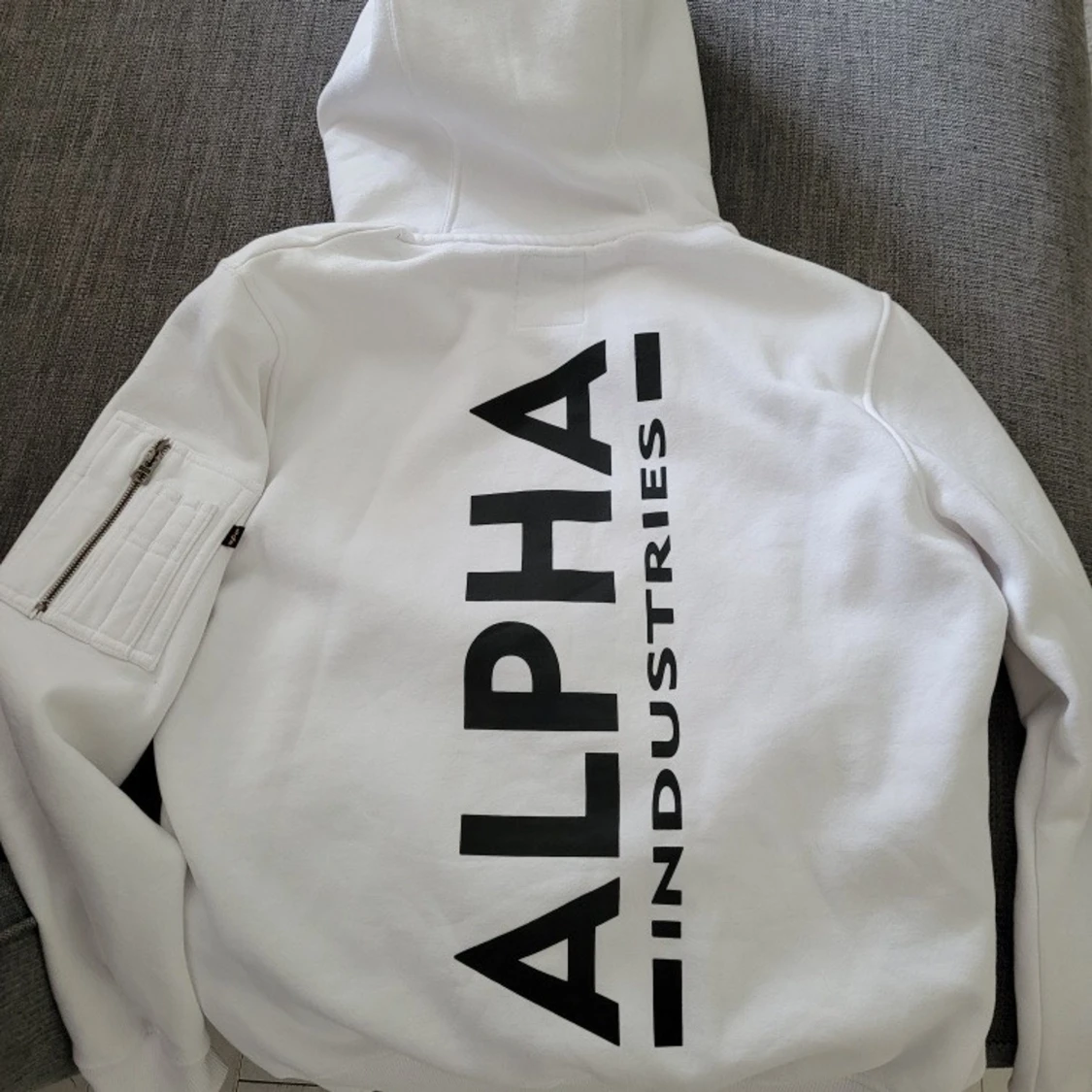 Alpha industries vit tröja - 90