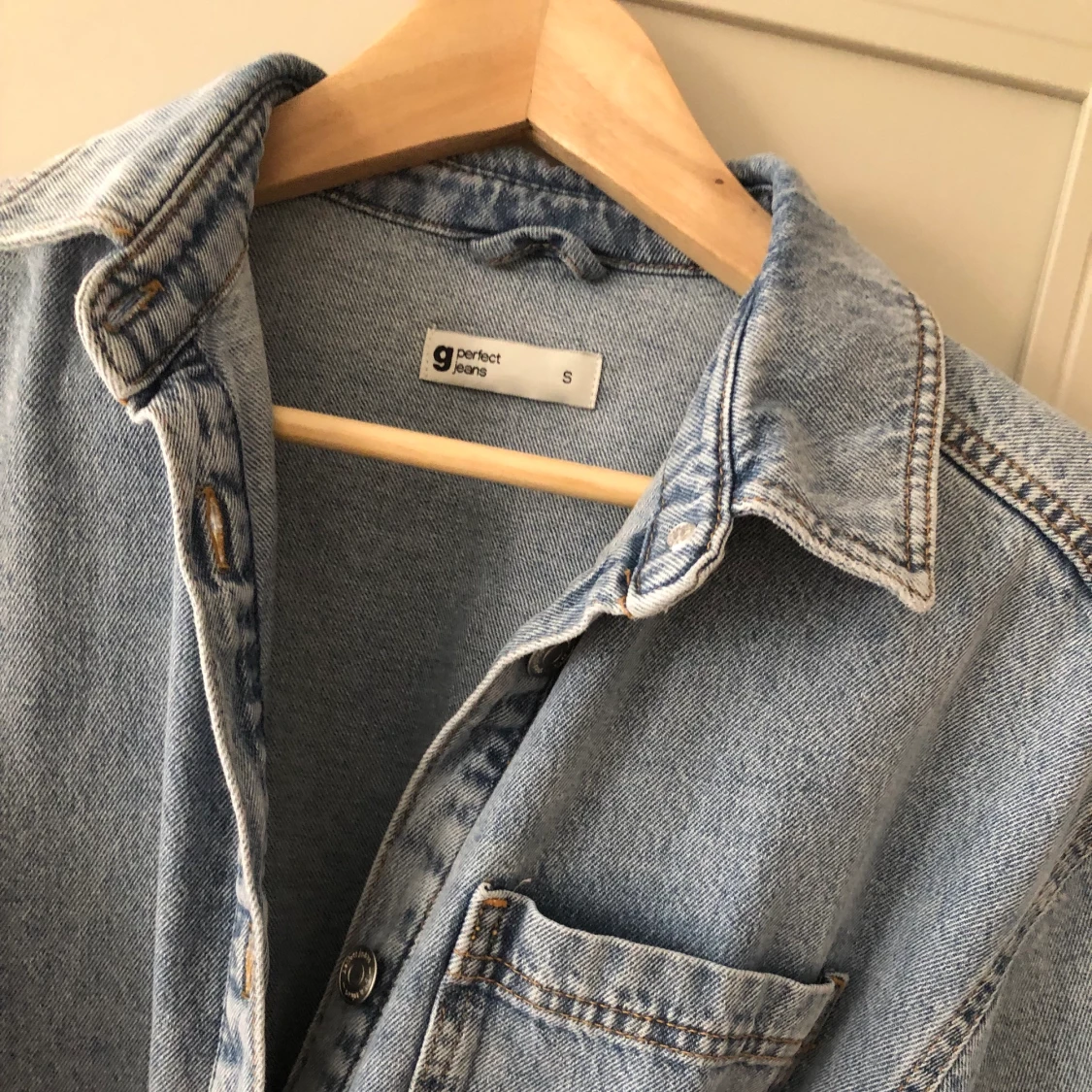 Snygg jeansklänning - 90