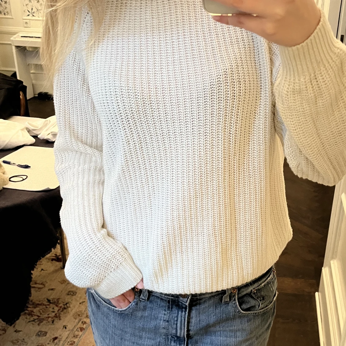 Stickad tröja❤️ - 90