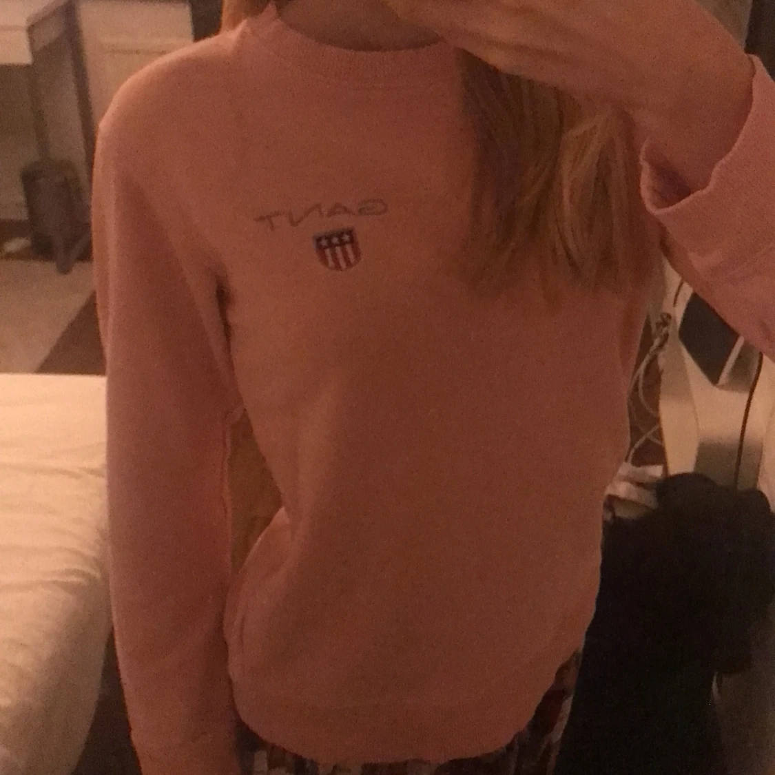 Rosa gant tröja  - 90