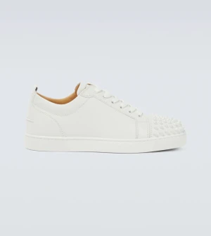 Christian louboutin  - Christian louboutin white leather  skcik: 8/10 Storlek: 44  