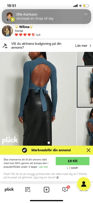 Nakd topp - Ljusare färg i verkligheten 