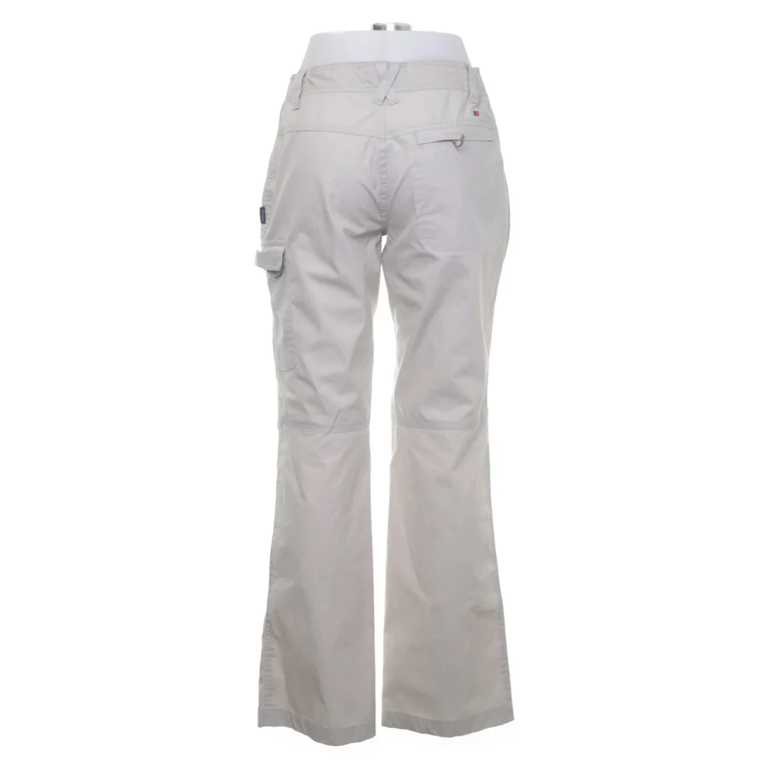 Grå/vita cargobyxor