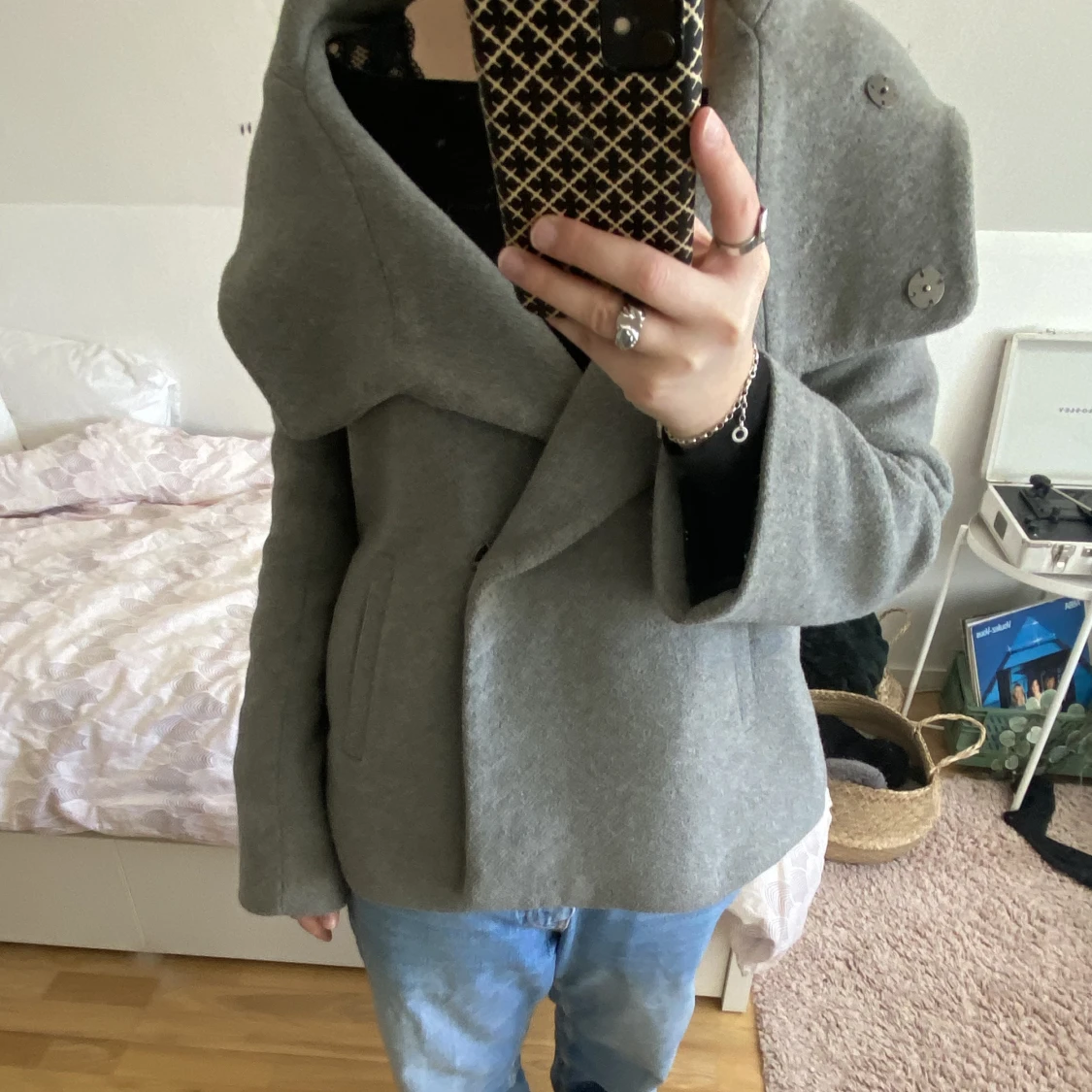 Grå kappa från Zara - 91