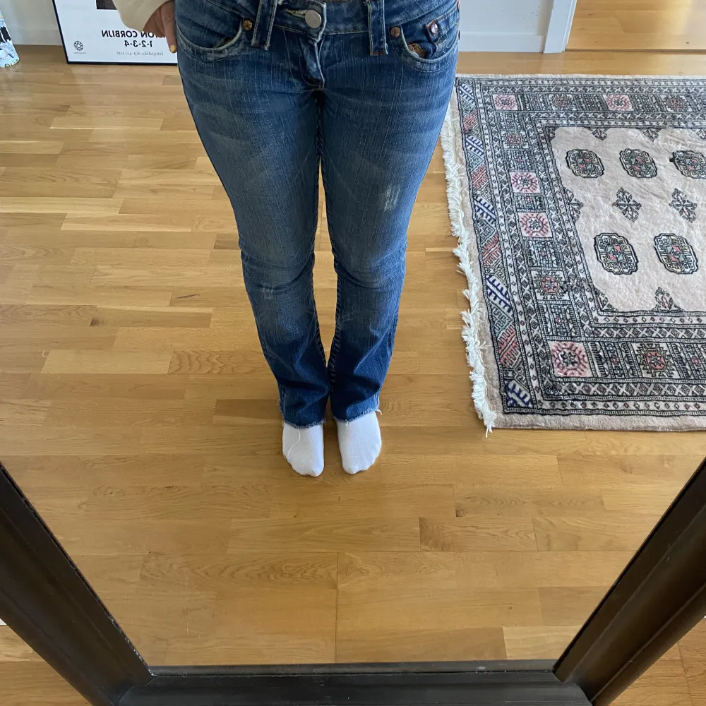 Super coola vintage jeans från true religion!! Pris kan diskuteras . Jeans & Byxor.