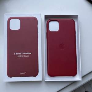 Säljer ett helt nytt iPhone skal, till iPhone 11 pro max i skinn!🫶🏼