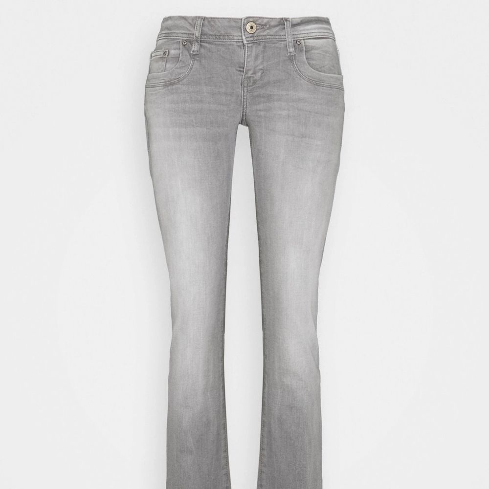 Grå LTB Valerie bootcut jeans gråa low waist | Plick