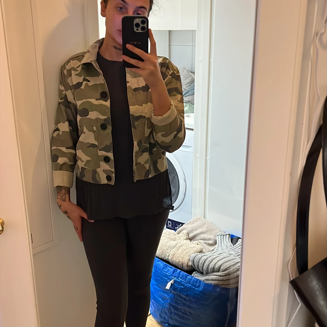 Militär jacka från H&M