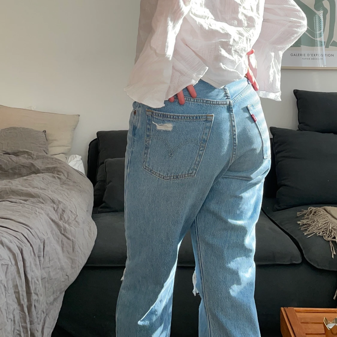 Ljusblå Jeans Levi’s - 91