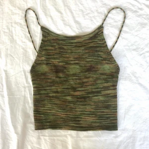 stickad - stickat linne med öppen rygg 🇧🇷🇧🇷