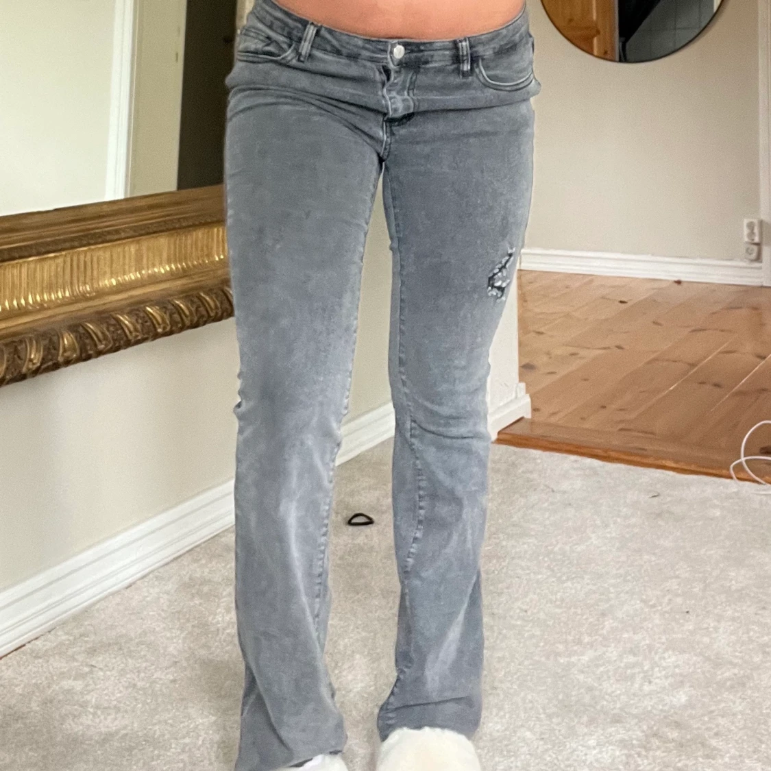 Lågmidjade jeans