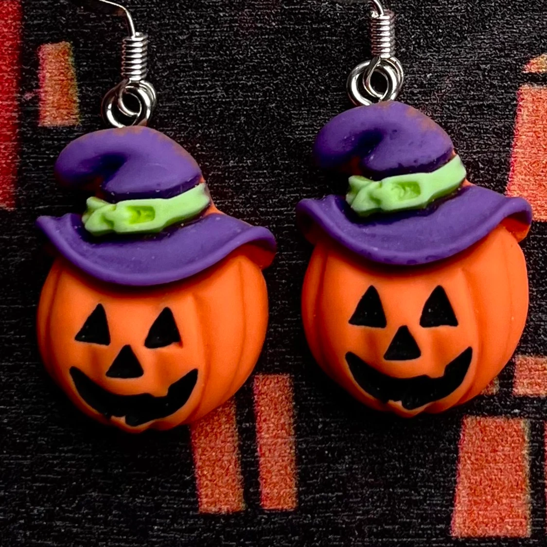 Halloween örhängen 🧡 - 90