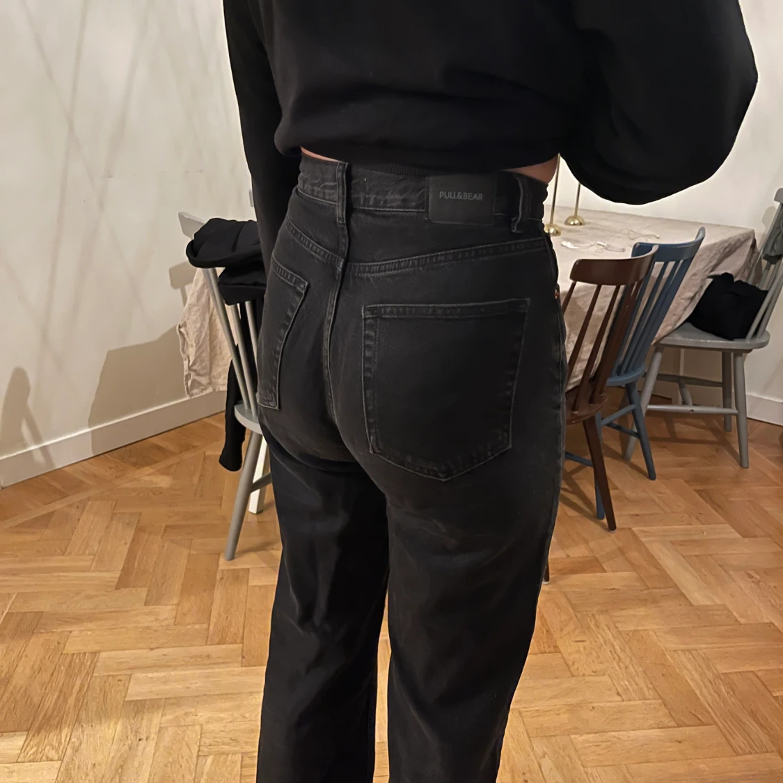 Pull & bear jeans i perfekt längd  - 90