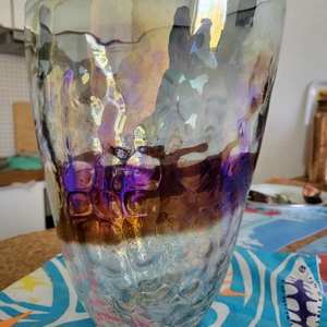 Crystal vase - Totally new, it is a very beautiful vase specially in light.