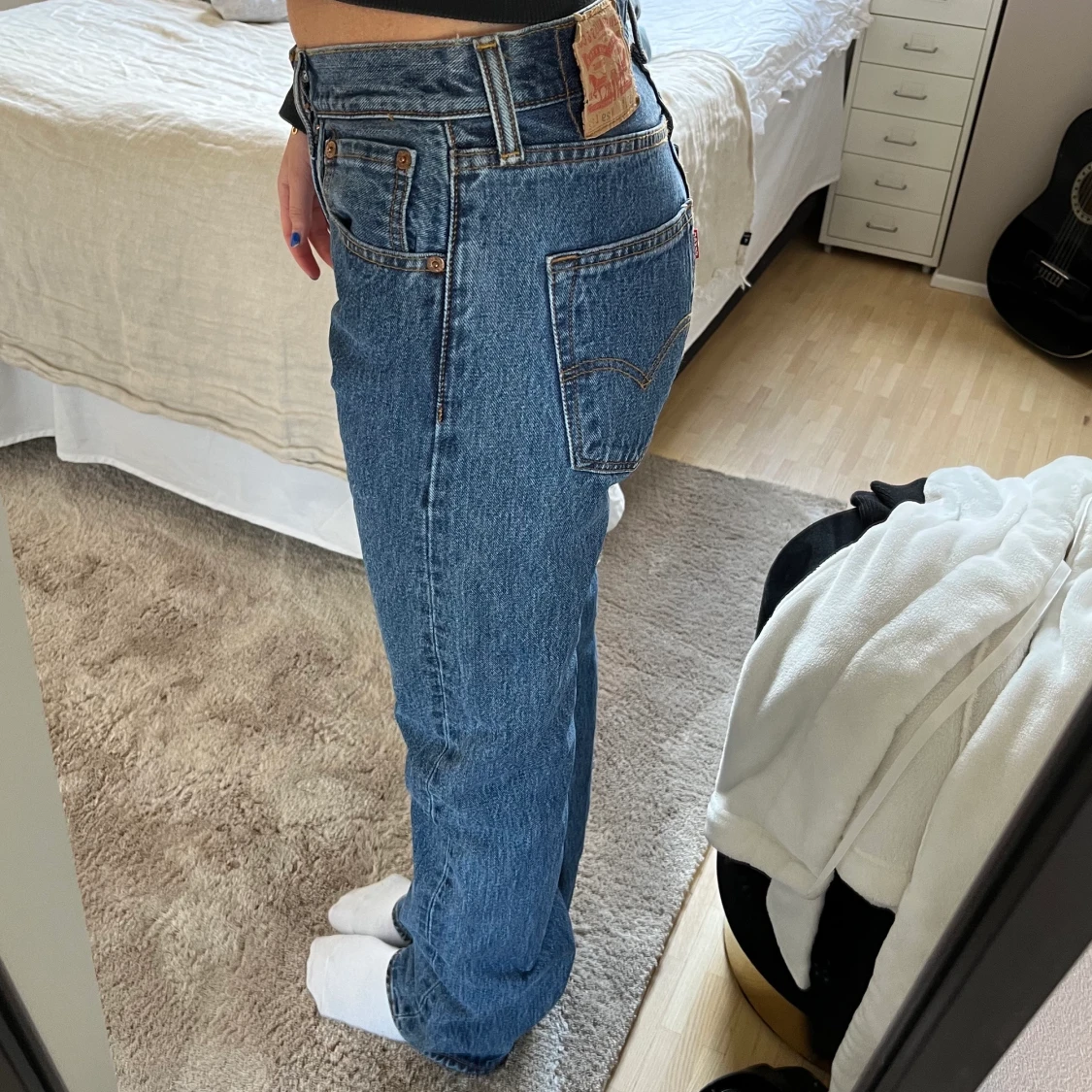 Lågmidjade Levis jeans - 90
