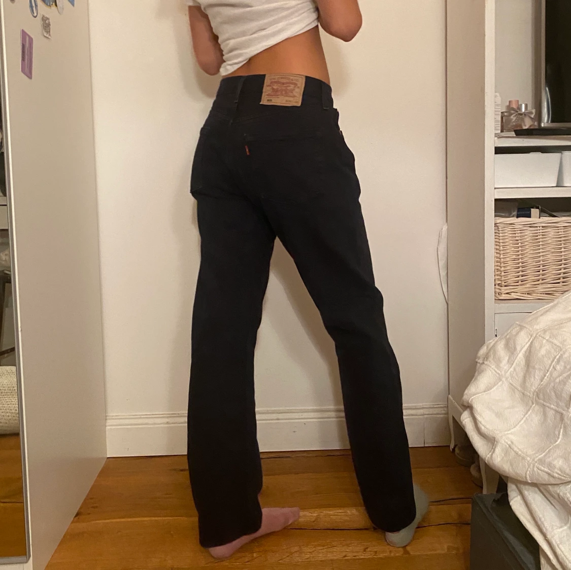 Svarta Levis 501 - 90