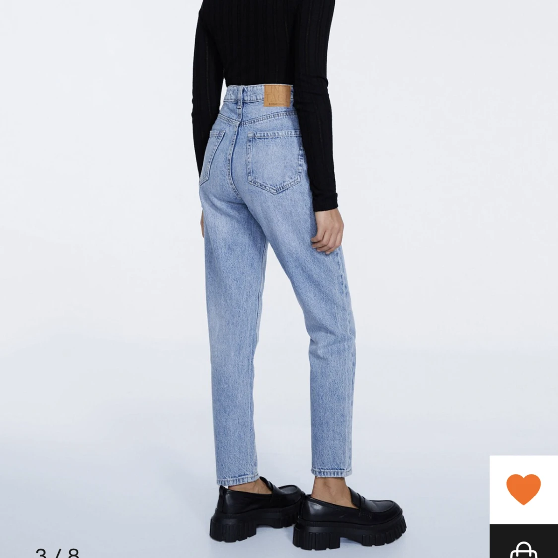 Oanvända jeans - 90