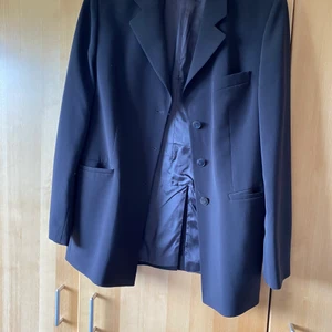 Mörkbrun kavaj  - Supercool, retro kavaj i storlek M. 