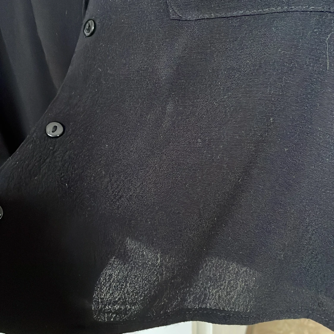 Skjorta/blus svart i storlek S/Xs  - 91