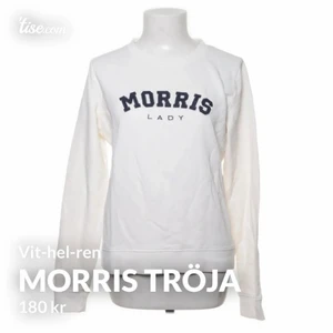 Vit Morris | likanande den på först bild - Använd en gång så den är som ny !  Hel , ren samt fräsch !  Äkta ofc !  Strl S 66kr spårbart elr mötas