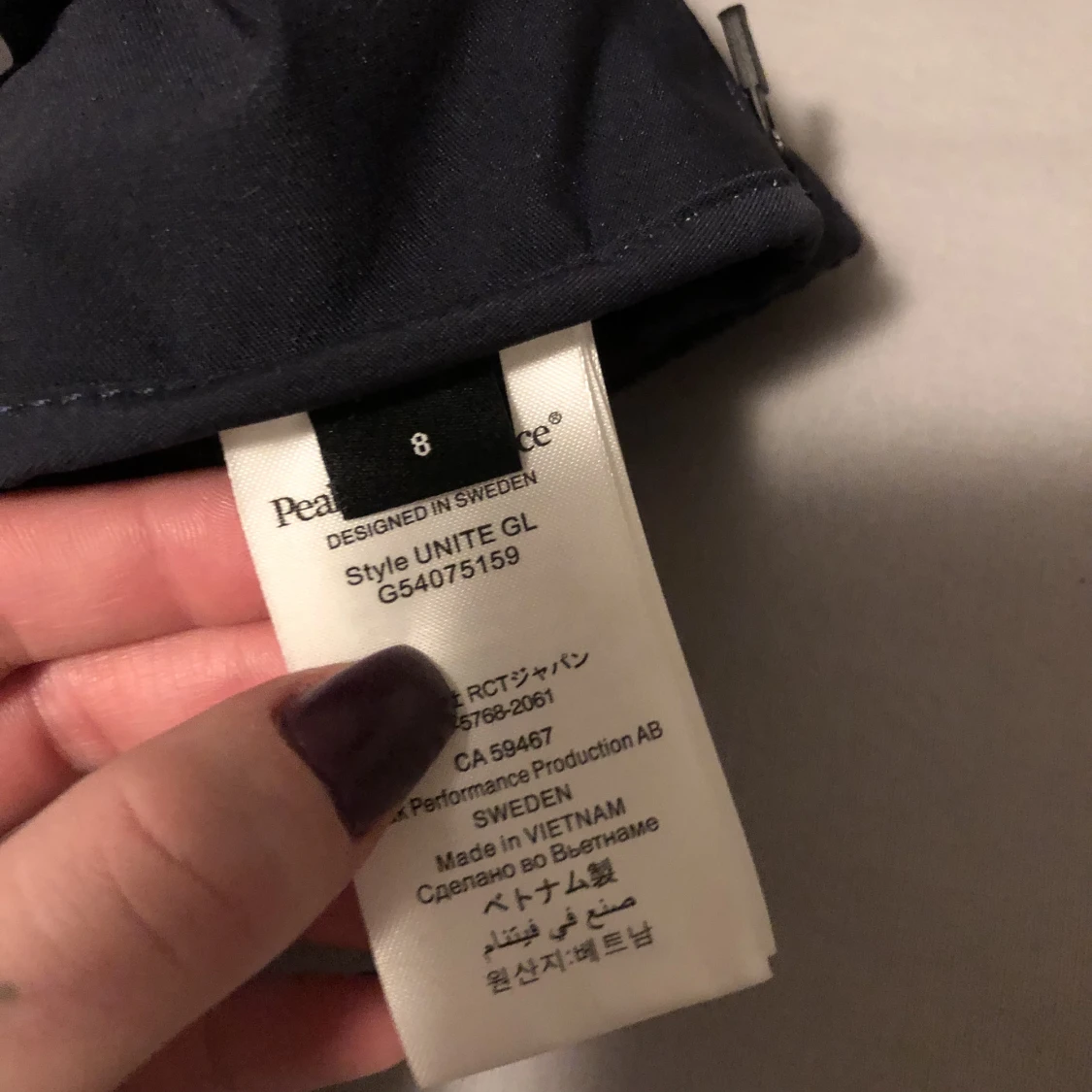 peak performance vantar - 91