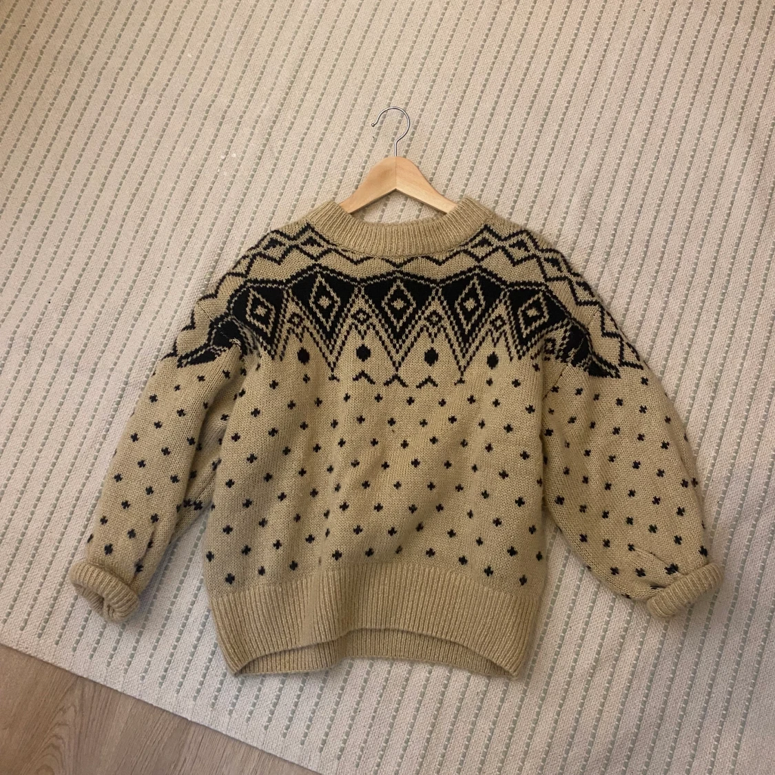 Mysig sweater stickad - 90