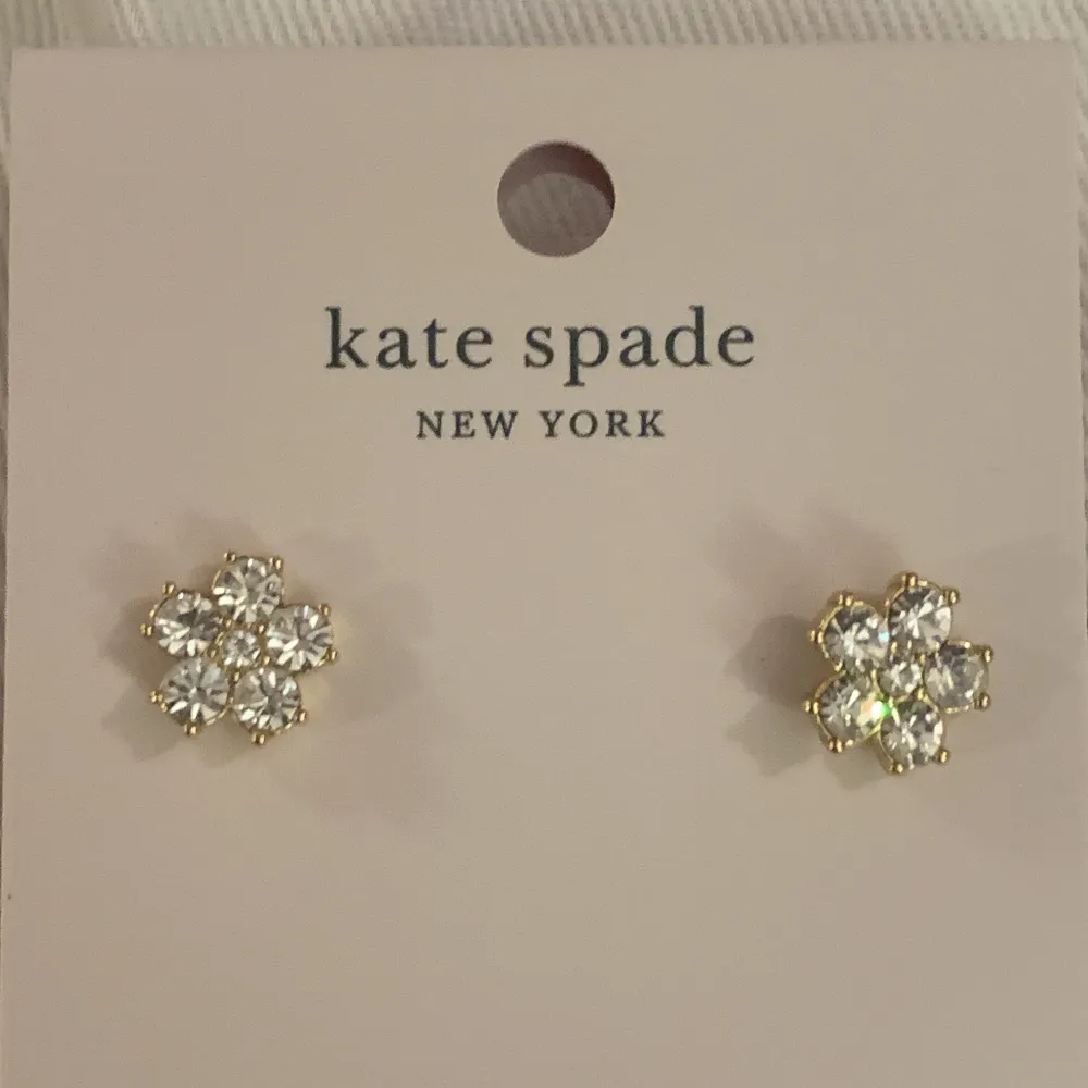 jättefina örhängen från market Kate Spade New York ❤️‍🔥aldrig använda och i perfekt skick! nypris €45/$45/500kr. . Accessoarer.