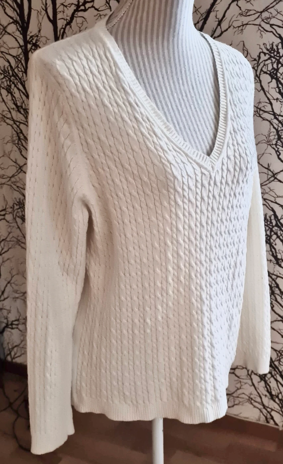 Charter Club snygg tröja i toppskick Stl L p - 90