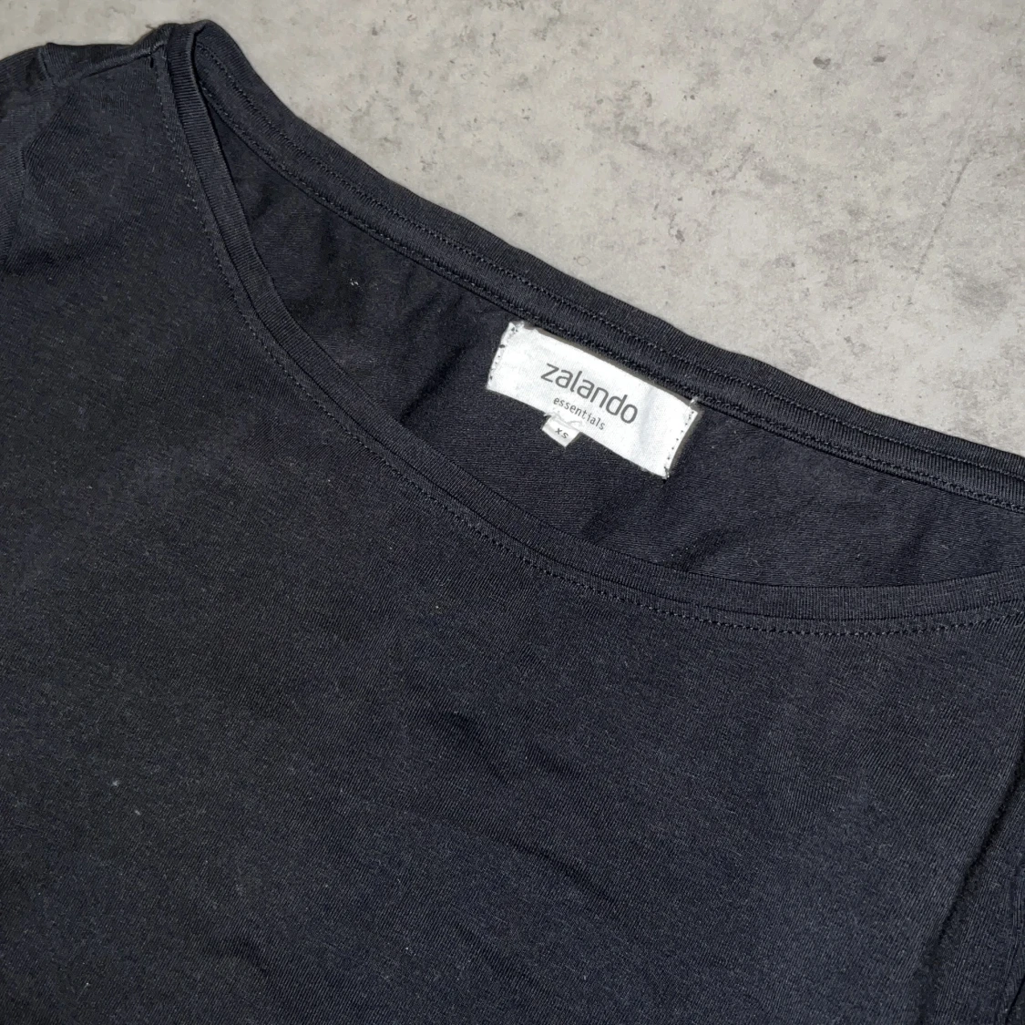 Långärmad tröja svart, Zalando xs - 90