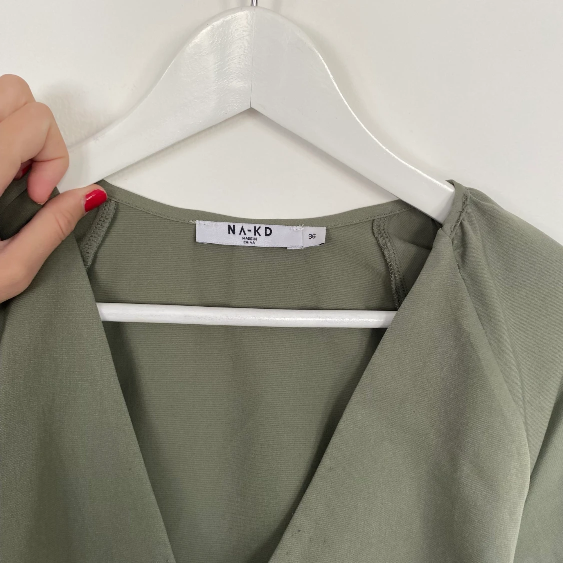 Grön Blus NA-KD  - 91