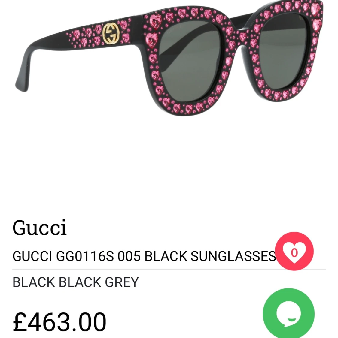 Gucci solglasögon  - 91