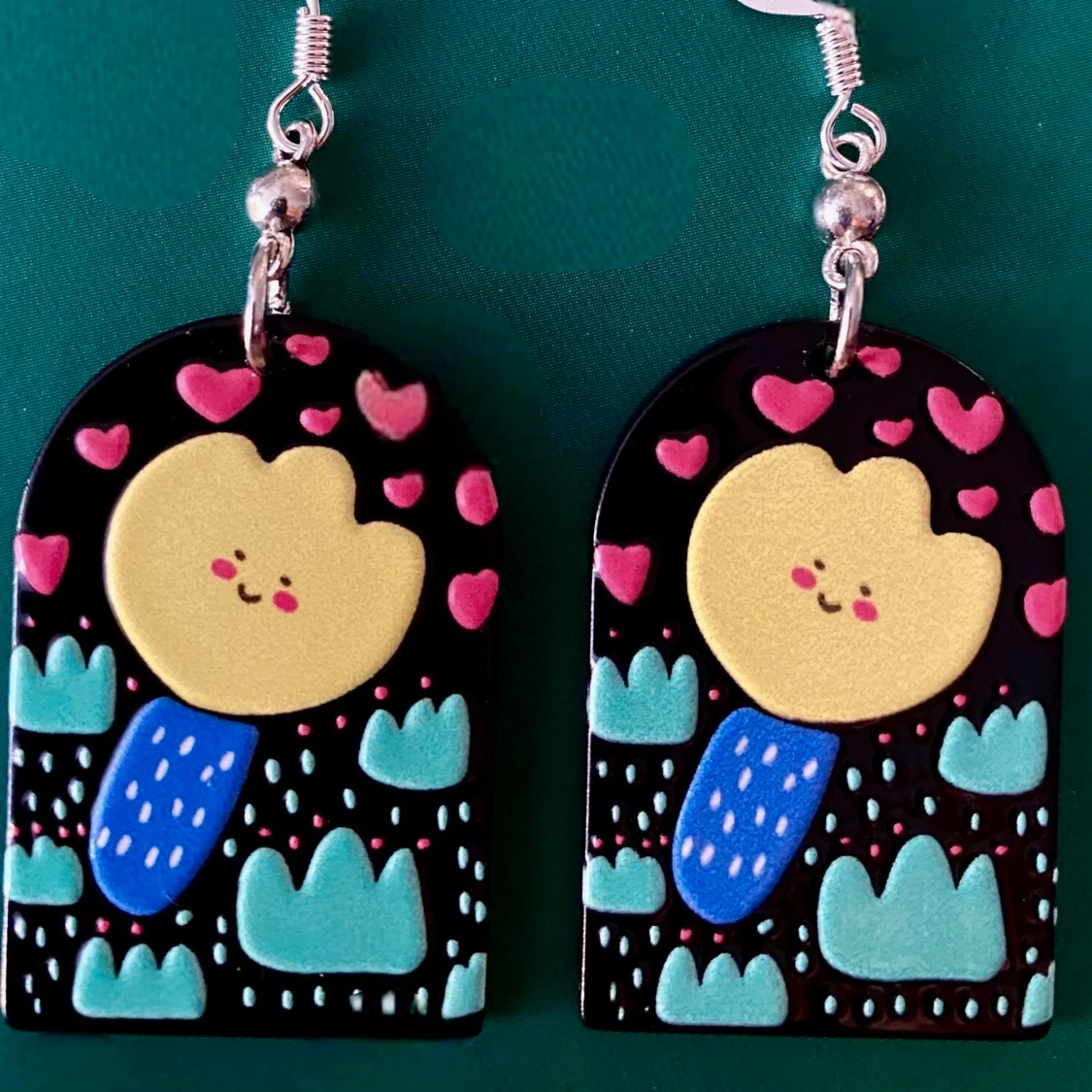 Happy flowers örhängen 💚 - 90