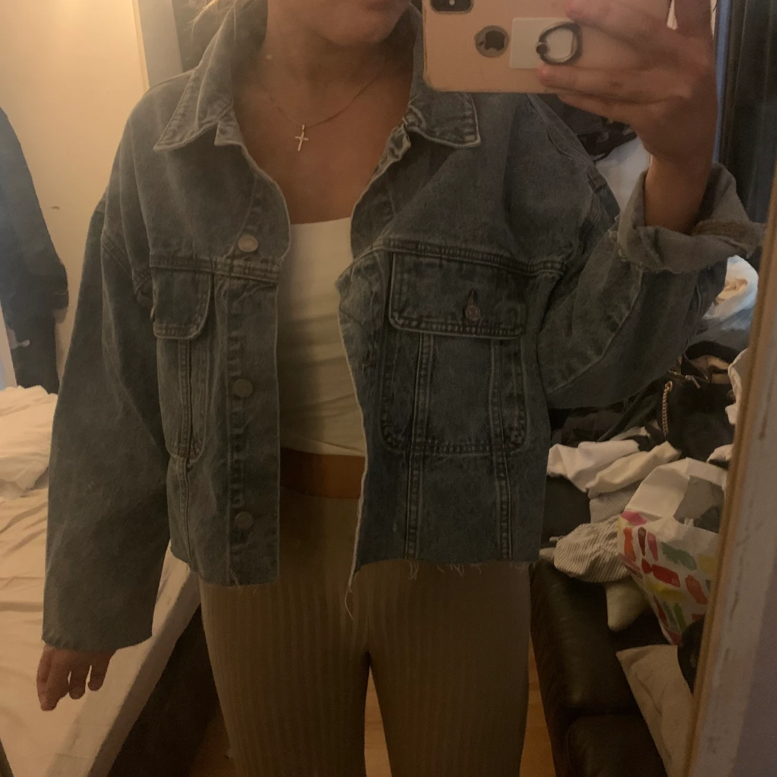 Missguided Jeansjacka stl. 38