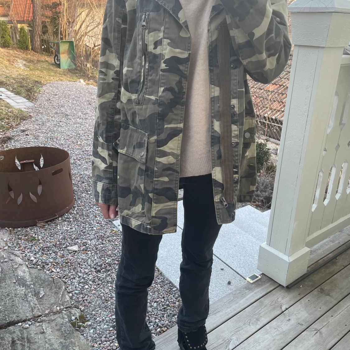 Kamouflage jacka - 90