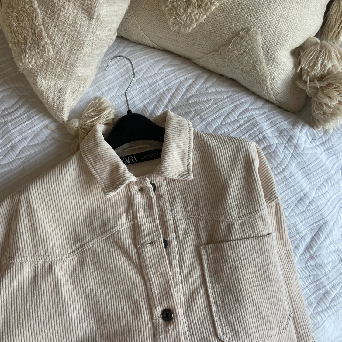 Beige vårjacka - 91