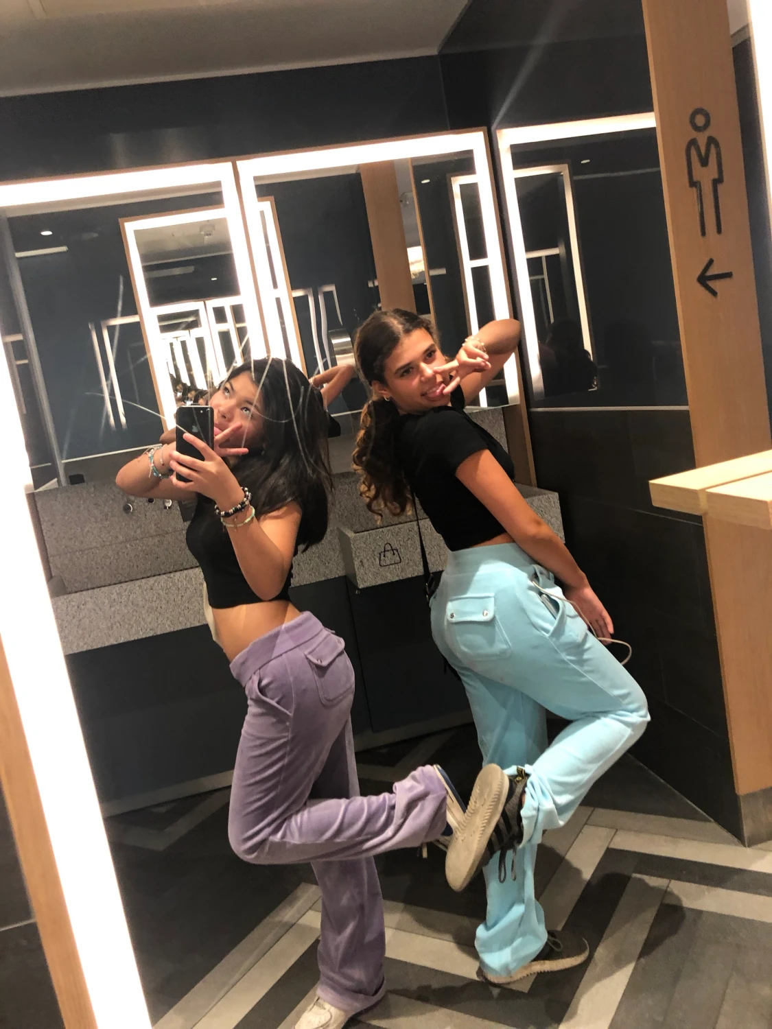 Ett par ljus lila juicy byxor 🫶😵💗