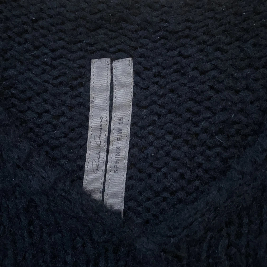 Rick Owens fw 15 sphinx silk knit - 90